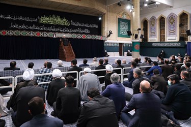 اولین شب مراسم عزاداری حضرت زهرا (س) در حسینیه امام خمینی