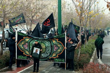 دسته عزاداری «بچه های آیات» در تهران