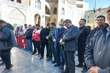 تشییع باشکوه 5 شهید گمنام در زاهدان