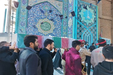 تشییع باشکوه 5 شهید گمنام در زاهدان