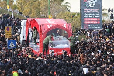 بدرقه مسافران بهشت در شهر شهیدان