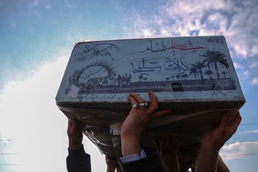 گزارش تصویری| تشییع پیکر مطهر شهدای گمنام در قزوین