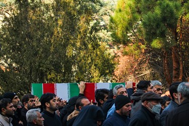 تشییع پیکر مطهر هشت شهید گمنام دفاع مقدس در تبریز
