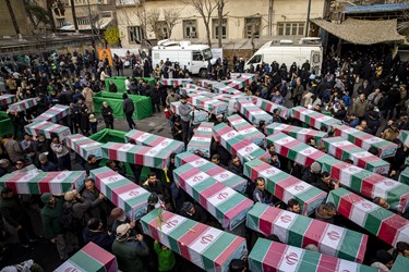 بدرقه پیکر ۲۰۰ شهید گمنام تا بهشت