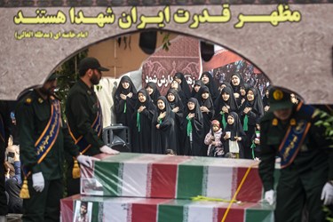 بدرقه پیکر ۲۰۰ شهید گمنام تا بهشت