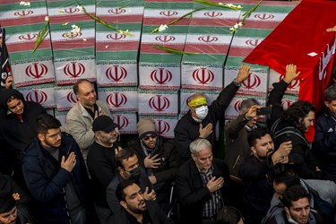 بدرقه پیکر ۲۰۰ شهید گمنام تا بهشت