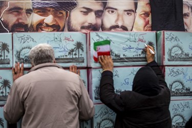 بدرقه پیکر ۲۰۰ شهید گمنام تا بهشت