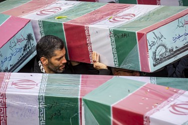 بدرقه پیکر ۲۰۰ شهید گمنام تا بهشت