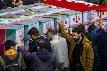 بدرقه پیکر ۲۰۰ شهید گمنام تا بهشت