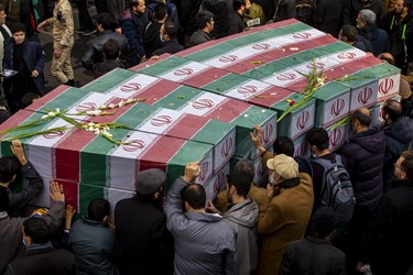بدرقه پیکر ۲۰۰ شهید گمنام تا بهشت