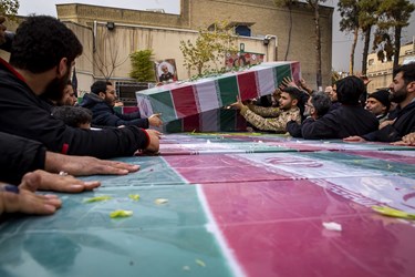 بدرقه پیکر ۲۰۰ شهید گمنام تا بهشت