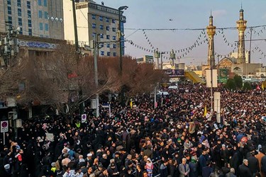 تشییع«سردار سلیمانی»؛ از کربلا تا کرمان   /مشهد