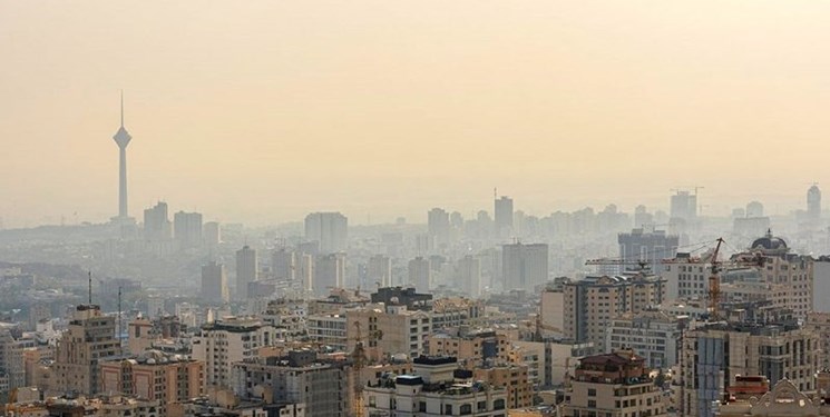 تمام مناطق تهران در وضعیت قرمز آلودگی هوا/ منطقه ۱۹ در وضعیت بنفش