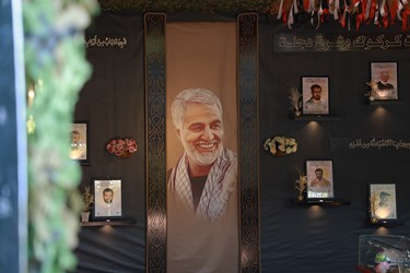 جان فدا| گرامیداشت سالروز شهادت سردار سلیمانی و ابومهدی المهندس در وادی السلام نجف