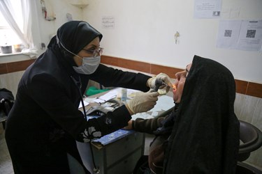عکس| اردوی جهادی پزشکی در جاجرم
