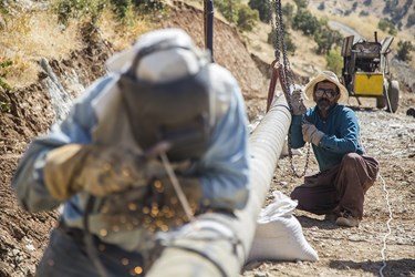 گاز رسانی به مناطق روستایی و صعب العبور کردستان
