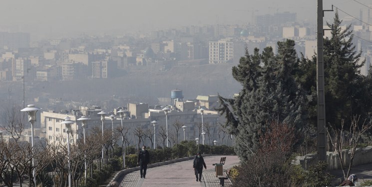 شاخص آلودگی هوای تهران 94 است