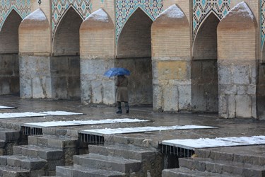 رحمت الهی چتر خود را بر اصفهان گستراند