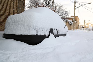 زیبایی های برفی شهرکرد