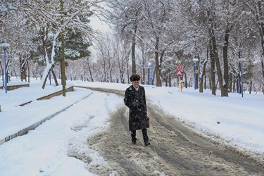 زیبایی های برفی شهرکرد