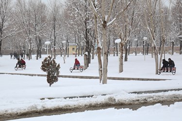 زیبایی های برفی شهرکرد