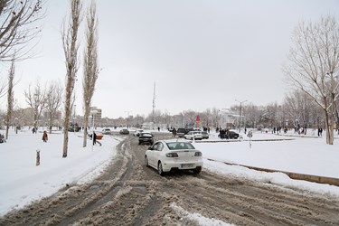 زیبایی های برفی شهرکرد