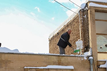 زیبایی های برفی شهرکرد
