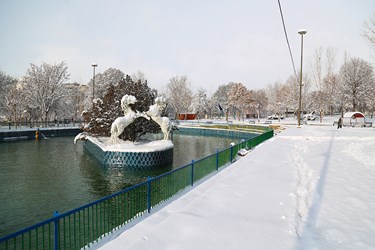 زیبایی های برفی شهرکرد