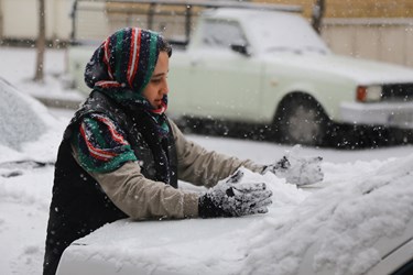 «بارش برف» در البرز