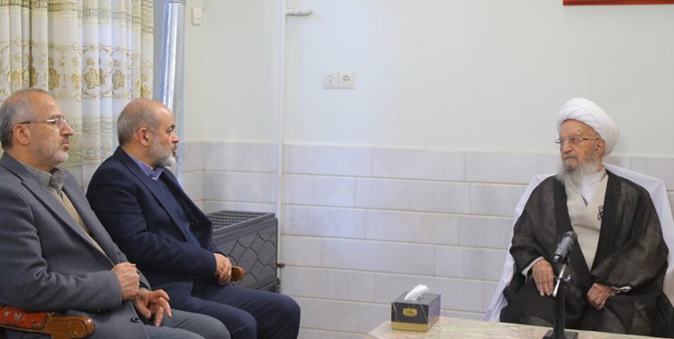 وزیر کشور با آیات عظام مکارم و سبحانی دیدار کرد +تصاویر