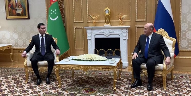 دیدار رئیس جمهور ترکمنستان با مقامات روسیه و تاتارستان