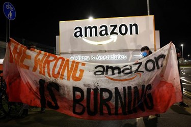 Amazon Faces First Strike in Britain as Workers Walk Out
