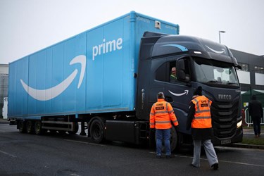 Amazon Faces First Strike in Britain as Workers Walk Out