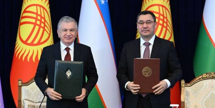 ازبکستان و قرقیزستان اسناد همکاری راهبردی امضا کردند