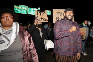 US Protests Begin after Police Release Footage of Fatal Bbeating of Tyre Nichols