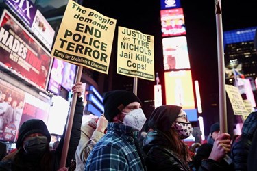 US Protests Begin after Police Release Footage of Fatal Bbeating of Tyre Nichols