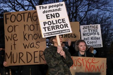 US Protests Begin after Police Release Footage of Fatal Bbeating of Tyre Nichols