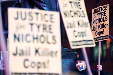 US Protests Begin after Police Release Footage of Fatal Bbeating of Tyre Nichols