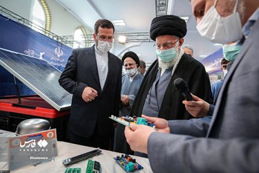 Supreme Leader Visits Exhibition of Domestic Industrial Capabilities