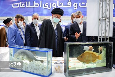 Supreme Leader Visits Exhibition of Domestic Industrial Capabilities