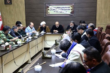 جلسه ستاد مدیریت بحران خوی با حضور وزیر کشور
