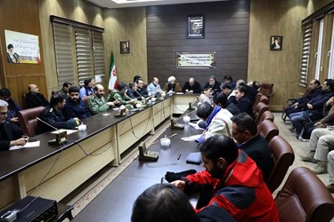 جلسه ستاد مدیریت بحران خوی با حضور وزیر کشور