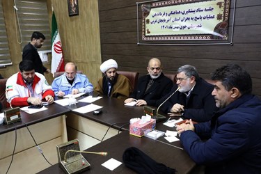 جلسه ستاد مدیریت بحران خوی با حضور وزیر کشور