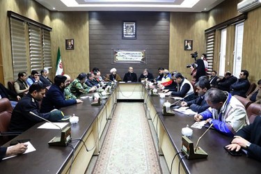جلسه ستاد مدیریت بحران خوی با حضور وزیر کشور