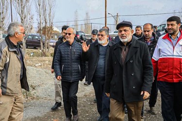 بازدید وزیر کشور از اردوگاه اضطراری زلزله زدگان خوی