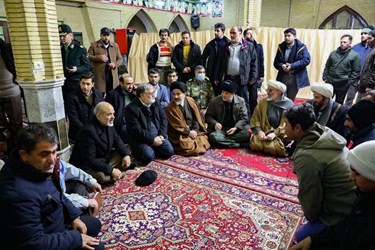 بازدید وزیر کشور از اردوگاه اضطراری زلزله زدگان خوی