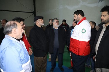 بازدید وزیر کشور از اردوگاه اضطراری زلزله زدگان خوی