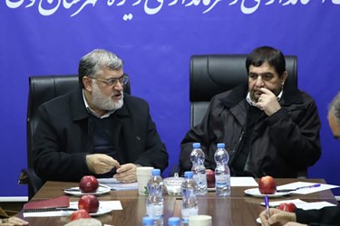 جلسه ستاد مدیریت بحران خوی باحضور مخبر