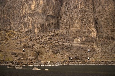 «بیستون» بعد از باران