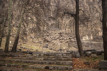 «بیستون» بعد از باران